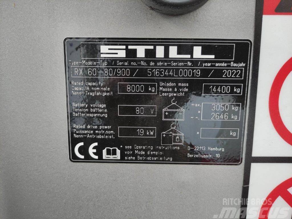 Still RX60-80/900 Akumulátorové vozíky