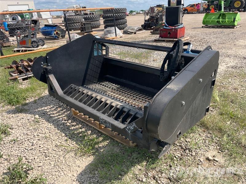 79 in Skid Steer Rock Picker Zberača kameňa