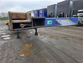 Groenewegen 3 AXLE CONTAINER CHASSIS 40 FT 2X20 FT 20 MIDDLE G