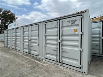  40 ft High Cube Multi-Door Storage Container (Unus