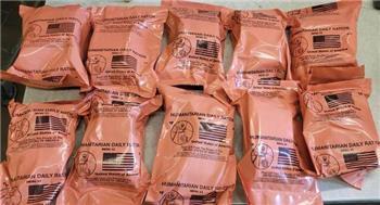  (6) Cases Humanitarian Daily Ration MRE Meals by S