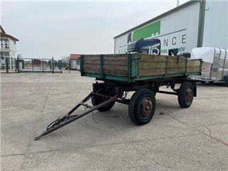  threesided kipper trailer for tractor