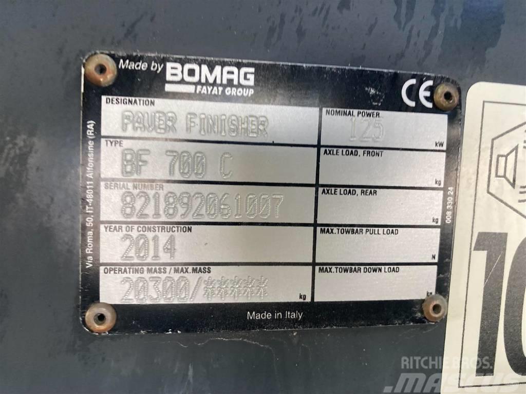 Bomag BF 700 C-2 S500 Stage IV/Tier 4f Finišéry