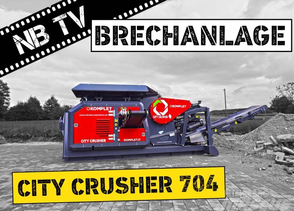 Komplet City Crusher 704 | Backenbrecher Hakenlift Triedičky