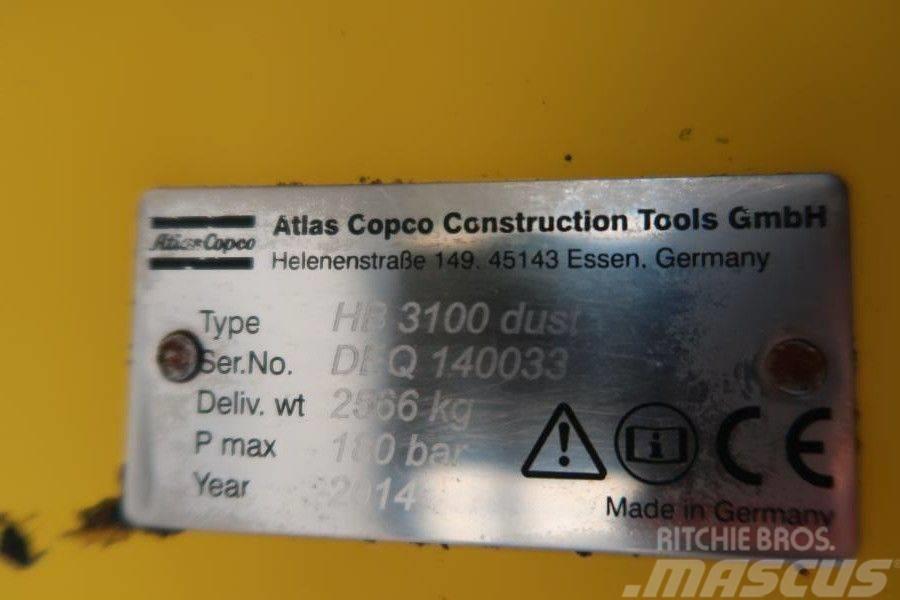 Atlas Copco HB3100 DUST Epiroc Búracie kladivá / Zbíjačky
