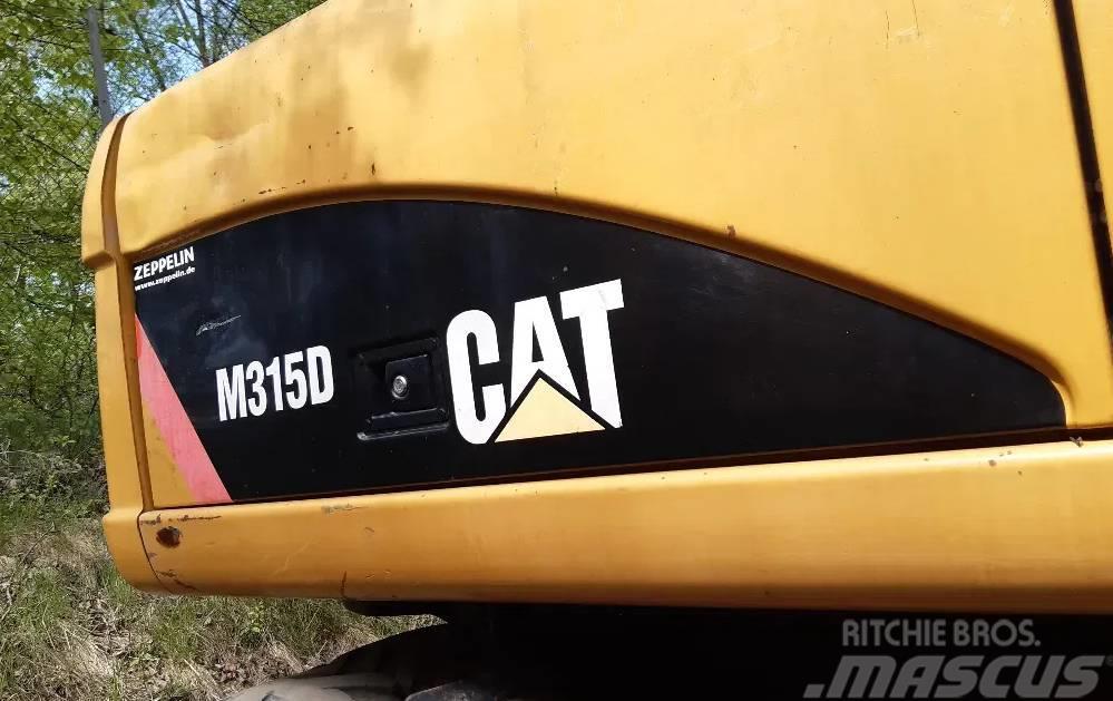 CAT M 315 D Kolesové rýpadlá
