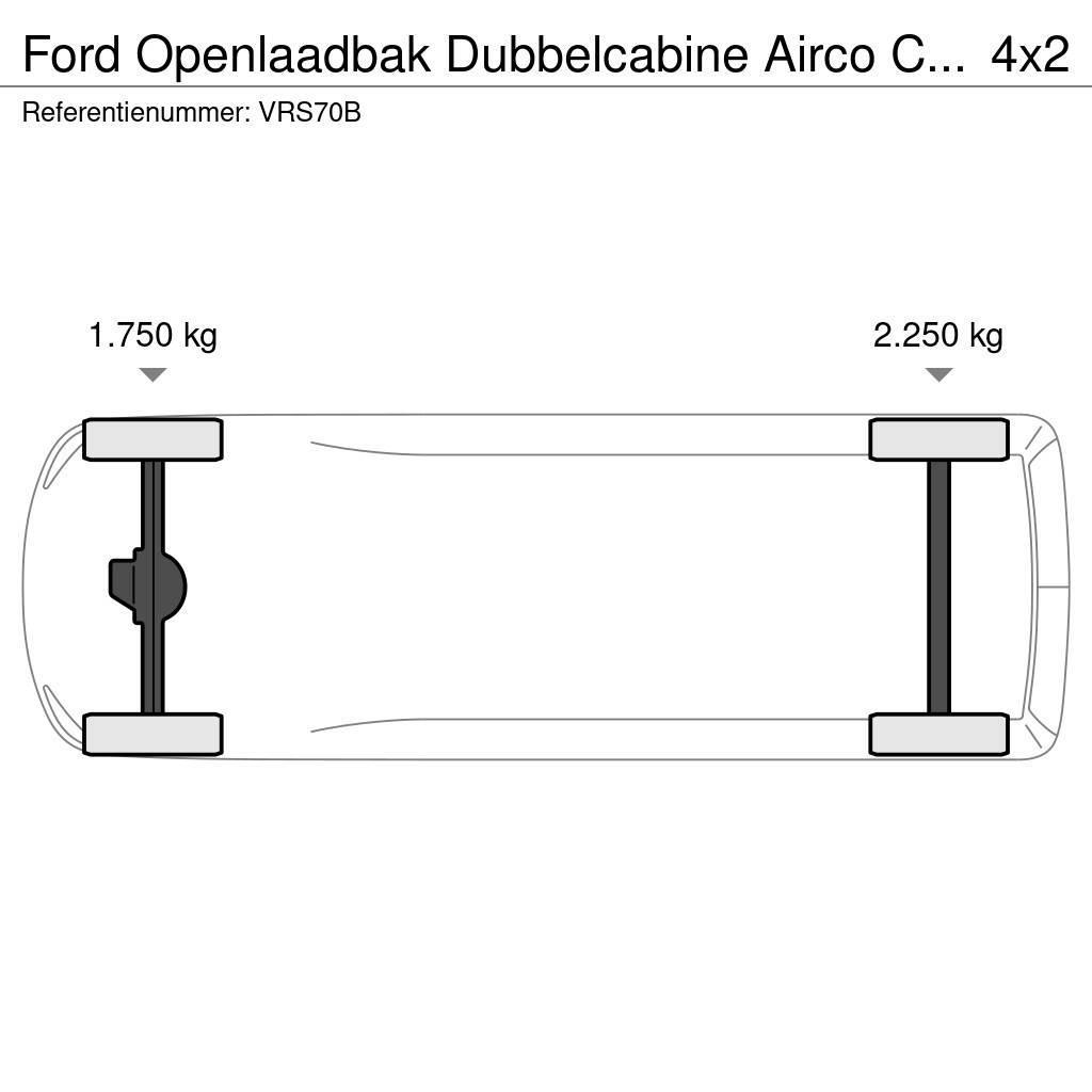 Ford Openlaadbak Dubbelcabine Airco Cruisecontrol Nieuw Nakladacia/sklápacia bočnica