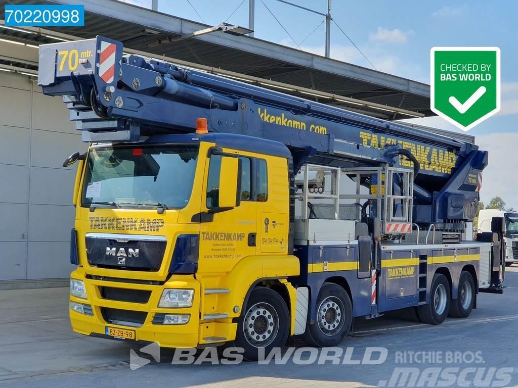 MAN TGS 35.440 8X4 NL-Truck Manual 70mtr Bronto Skylif Autoplošiny