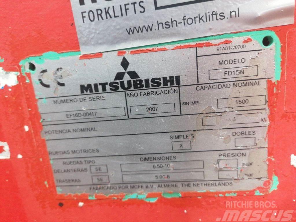 Mitsubishi FD15N Dieselové vozíky