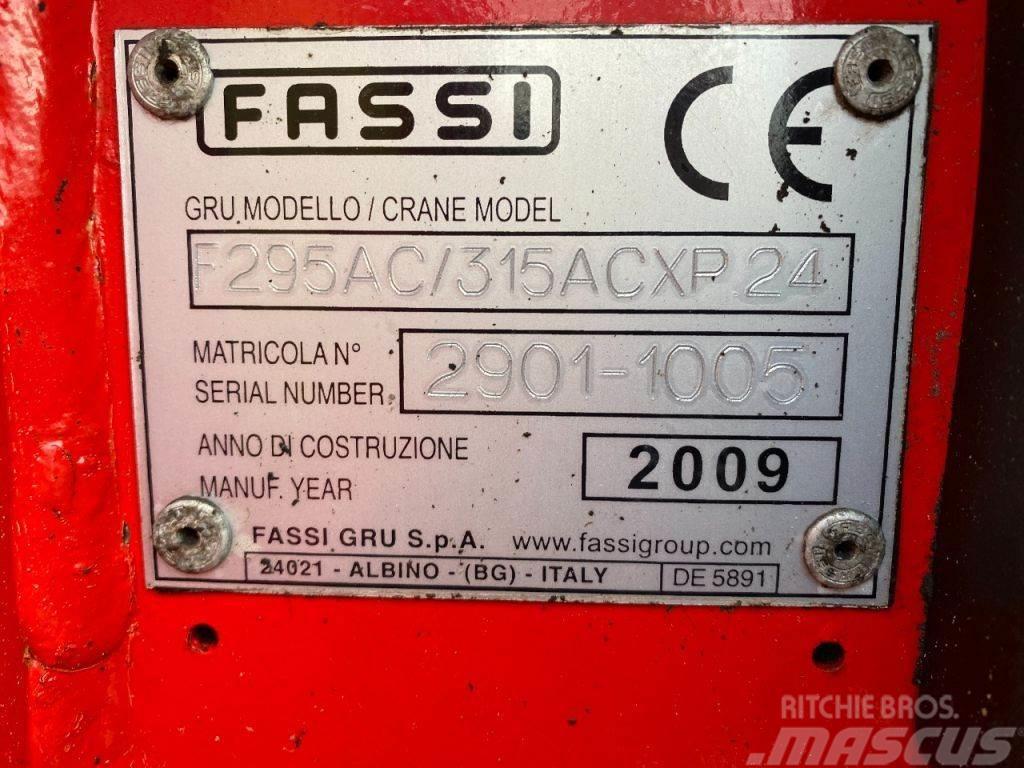 Fassi F315 A.24 + REMOTE + 4X OUTRIGGER F315ACXP.24 Nakladacie žeriavy