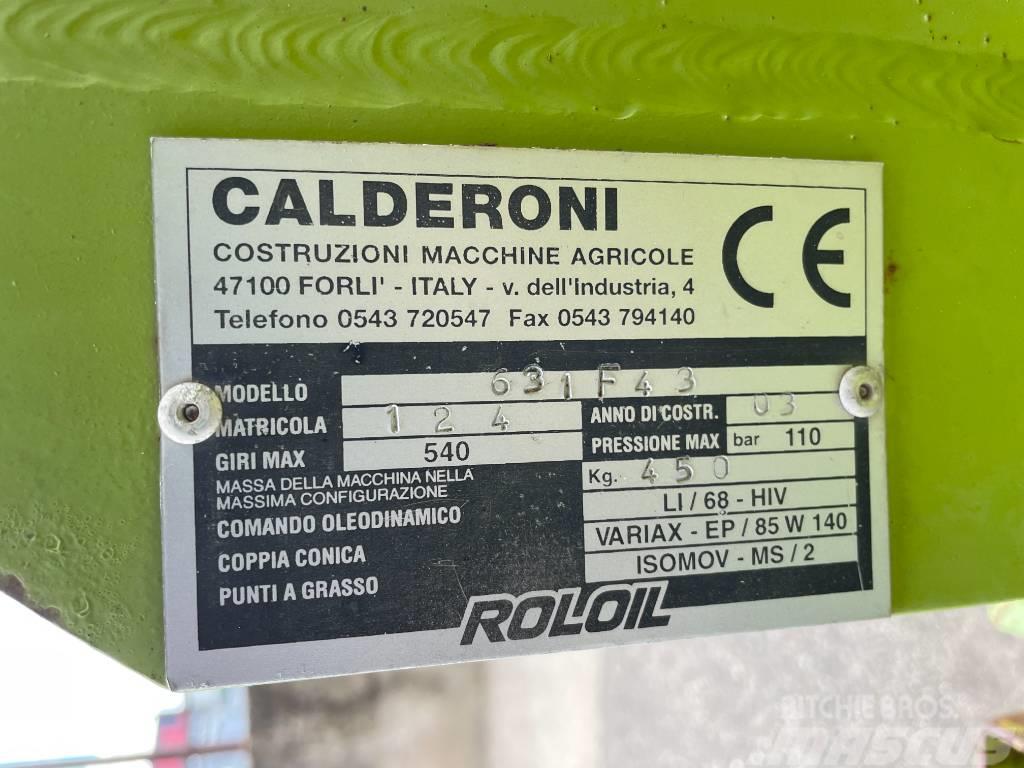  Calderoni 631F43 Obrobenie pôdy