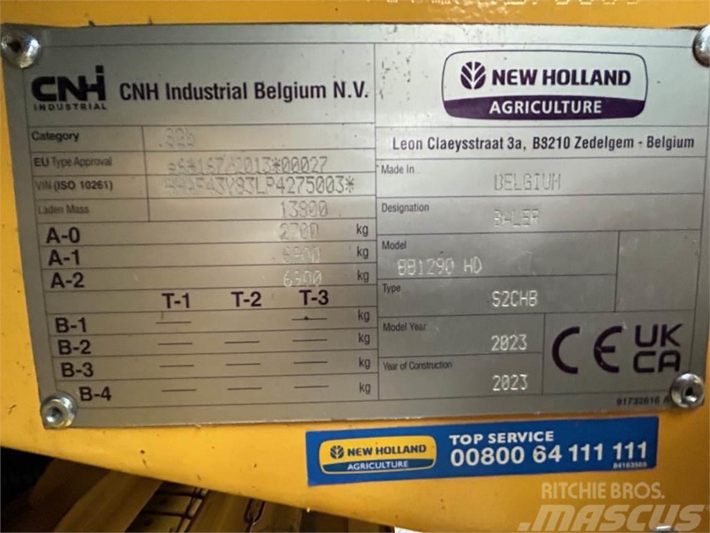 New Holland BB 1290 RC HIGH DENSITY Lisy na hranaté balíky