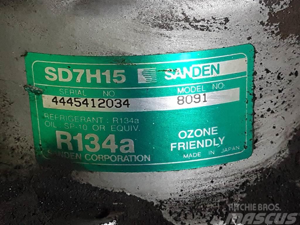  Sanden SD7H15-8091-Compressor/Kompressor/Aircopomp Motory