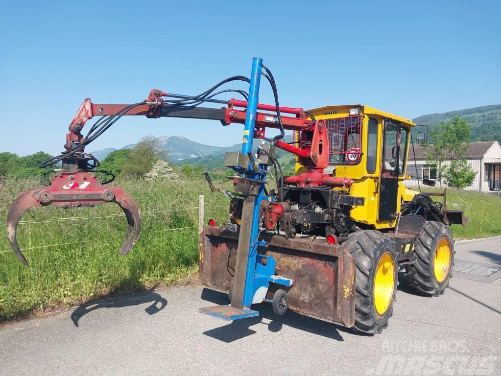 Welte ES 70 Lesné kolesové traktory