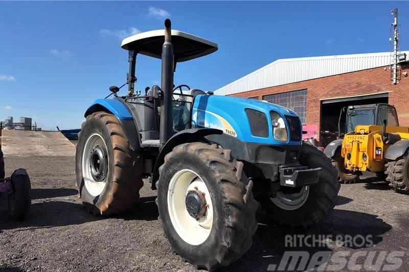 New Holland T6020 Now stripping for spares. Traktory