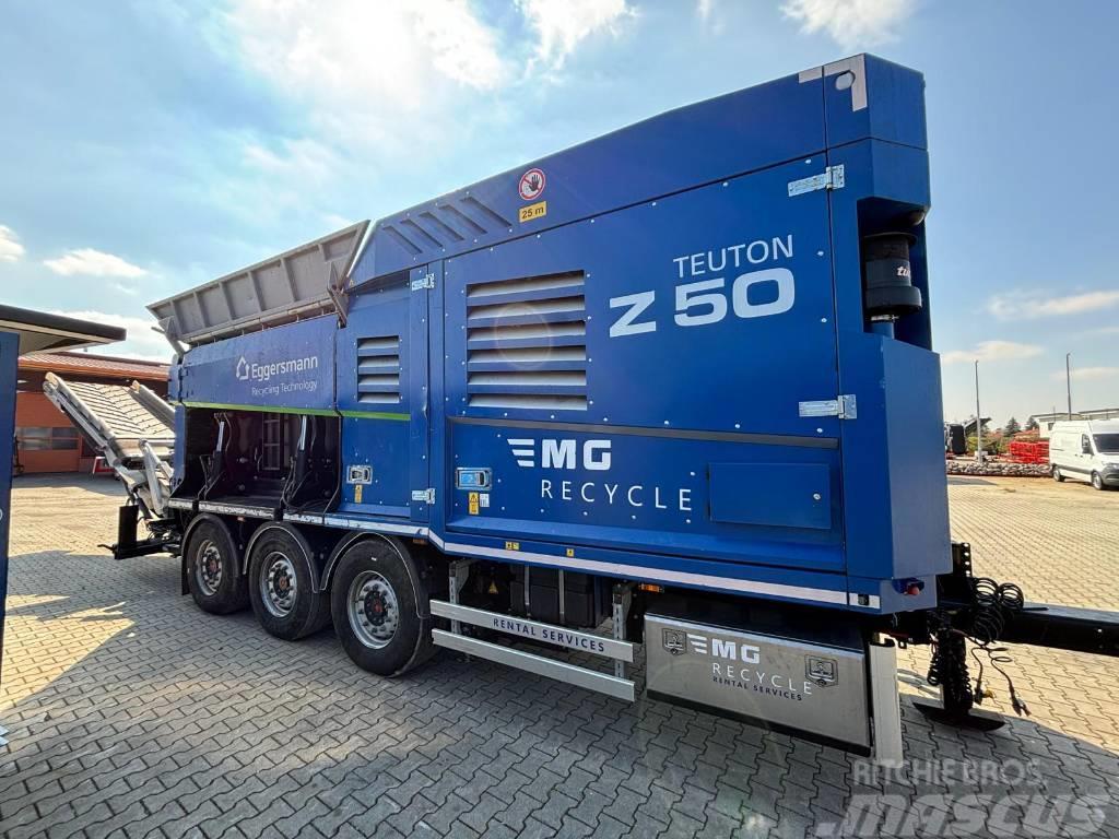  Eggersmann Teuton Z50 Drviče odpadu