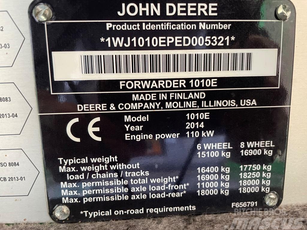 John Deere 1010 E Lesné traktory