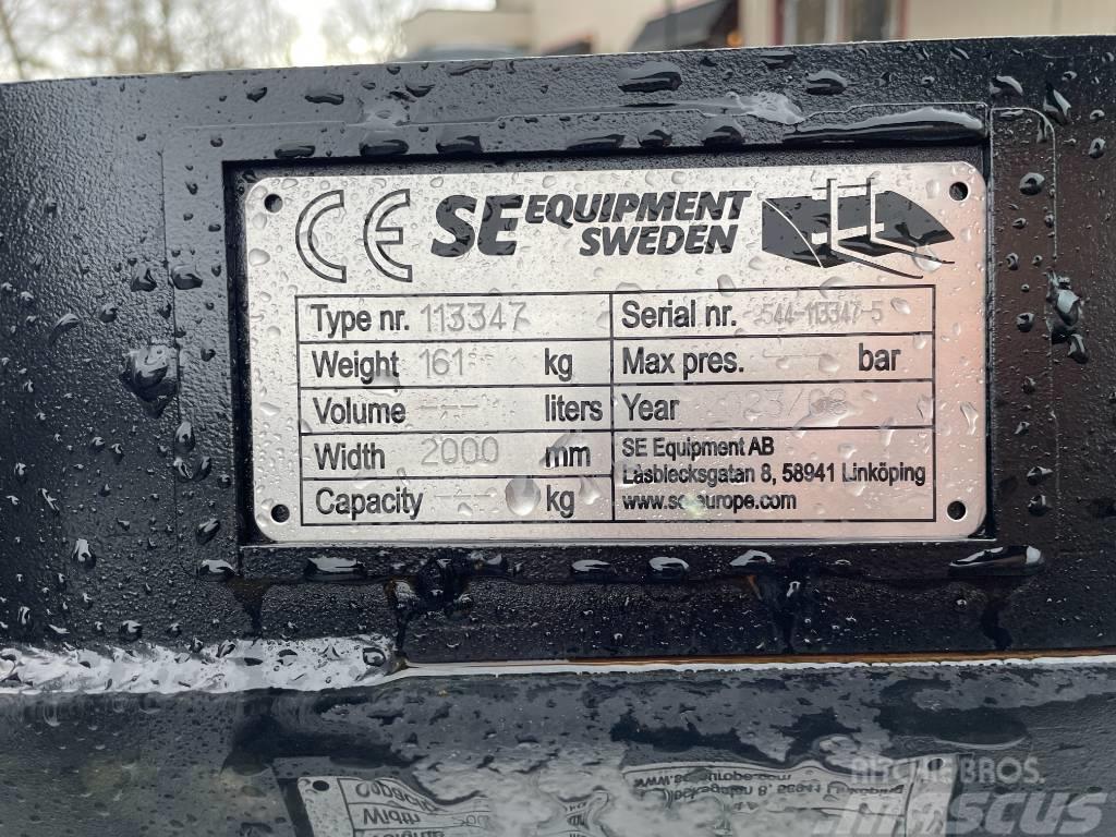 SE Equipment  Planeringsbalkar 1500-3000mm S30-S70 Ďalšie komponenty