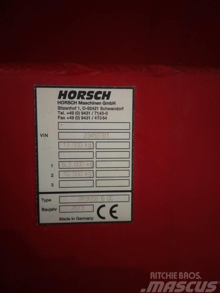 Horsch Pronto 6 DC Mechanické sejačky