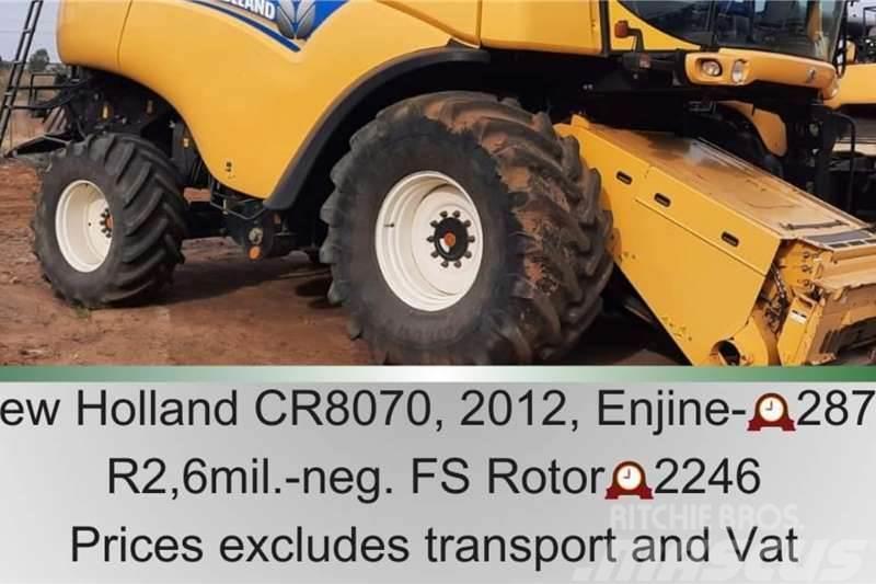 New Holland CR 8070 - 2246 rotor hours Ďalšie nákladné vozidlá