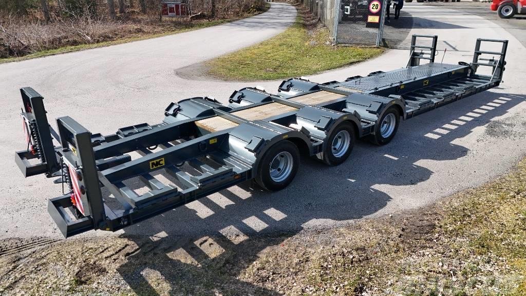 NC 3-axlad Traktordragen Skogsagri Nízko rámové nákladné automobily