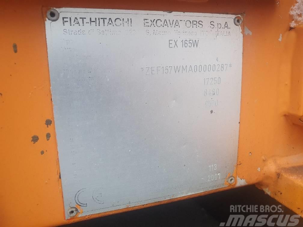 Fiat-Hitachi EX 165 W Kolesové rýpadlá