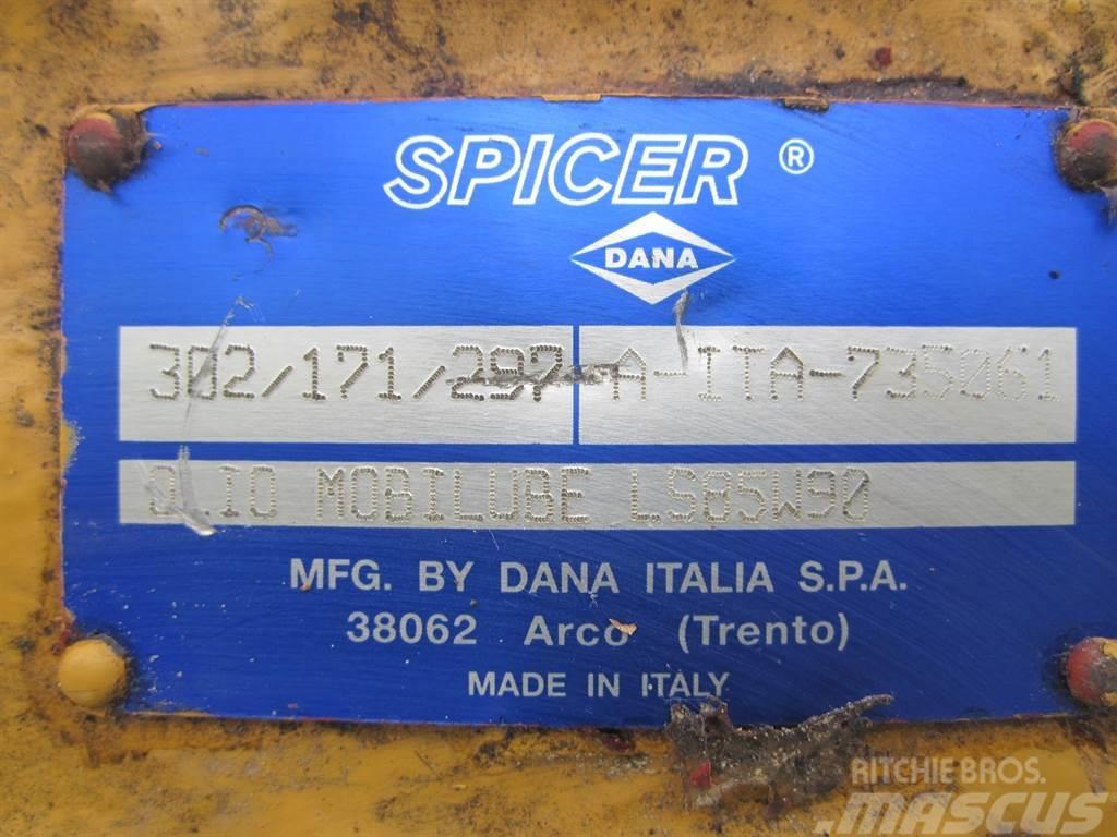 Spicer Dana 302/171/297 - Axle/Achse/As Nápravy