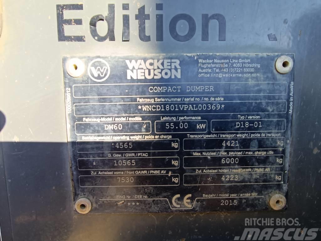 Wacker Neuson DW 60 Stavebné sklápače
