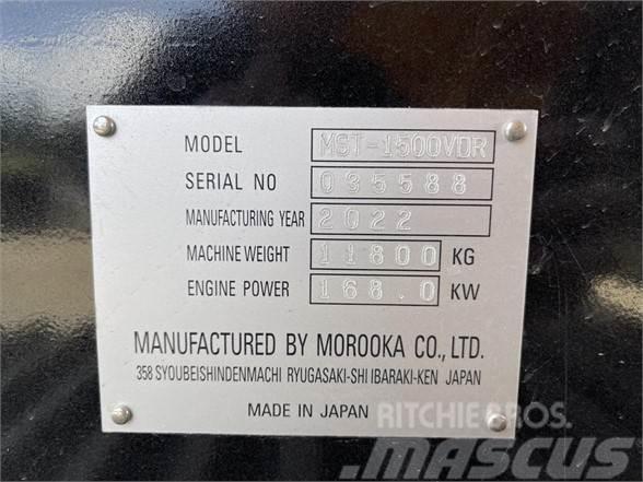 Morooka MST1500VDR Pásové sklápače