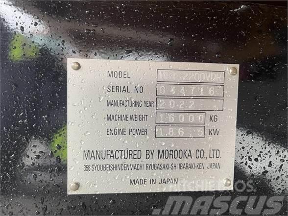 Morooka MST2200VDR Pásové sklápače