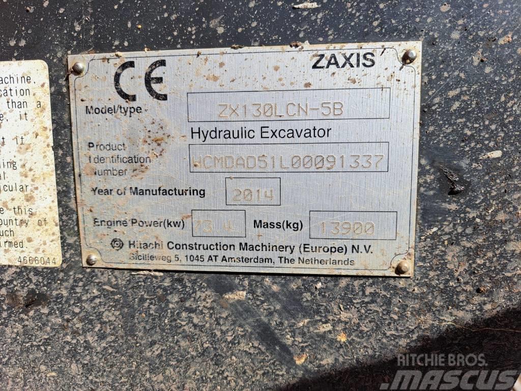Hitachi ZX 130 LC N-5 B Pásové rýpadlá