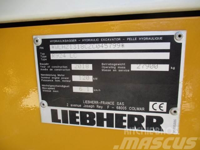 Liebherr R 924 Litronic Pásové rýpadlá