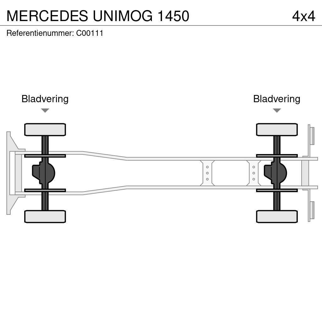 Mercedes-Benz UNIMOG 1450 Sklápače