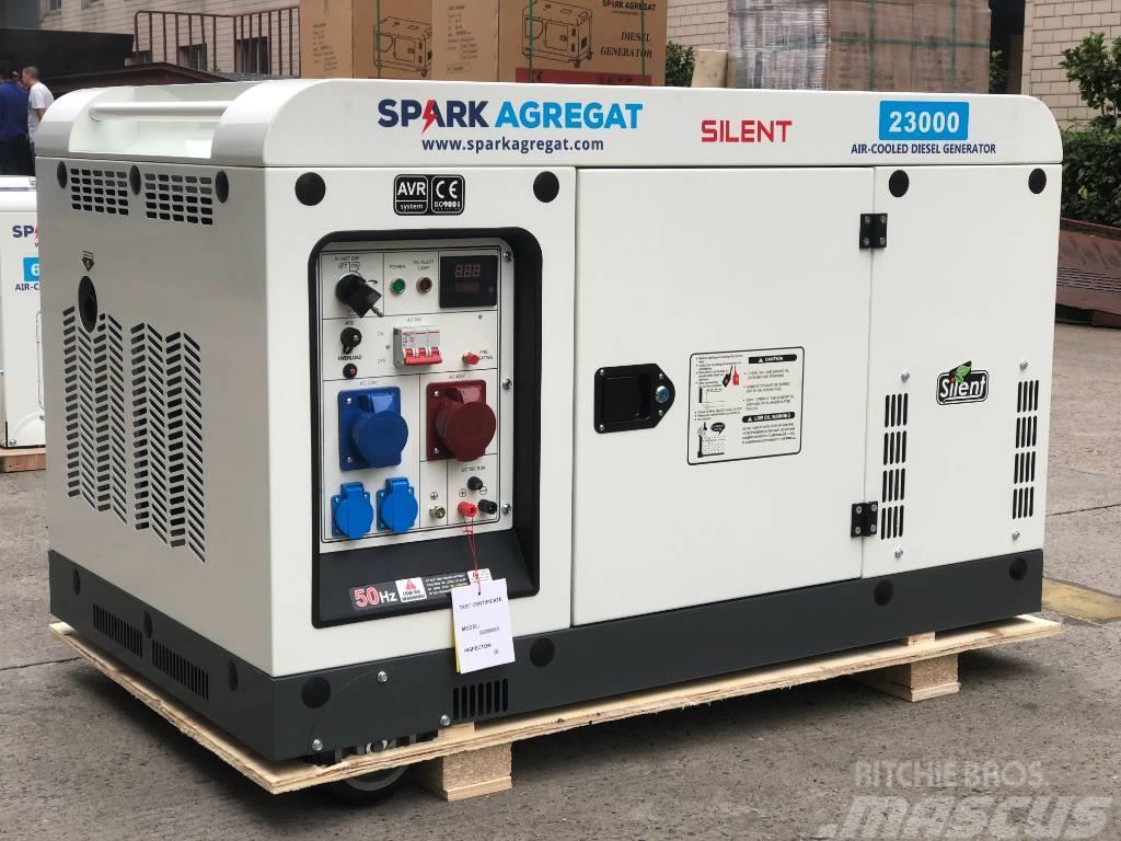  Spark  Agregat  23000/3 AVR dizel Naftové generátory