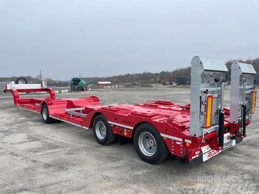 Rojo Trailer GPD3 Big Skogsjumbotrailer styr via vändskiva Nízko rámové nákladné automobily