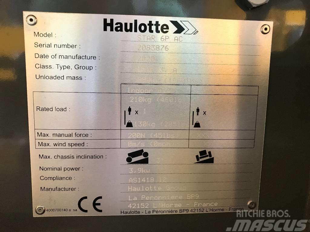 HAULOTTE STAR 6 PICKING AC Vertikálne stĺpové výťahy