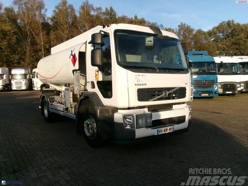 Volvo FE 280 4x2 fuel tank 13.3 m3 / 4 comp Cisternové nákladné vozidlá