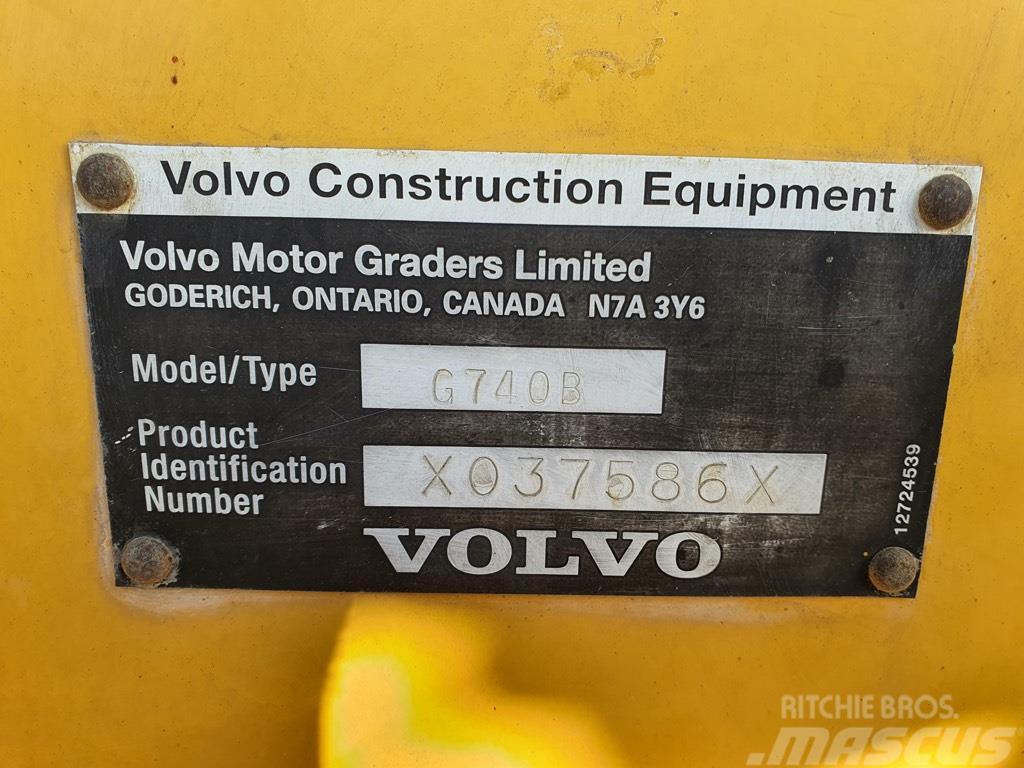 Volvo G 740 B PARTS Grejdery