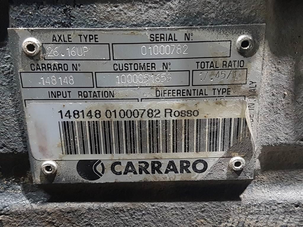 Carraro 26.16UP - Kramer 342 Allrad - Axle Nápravy