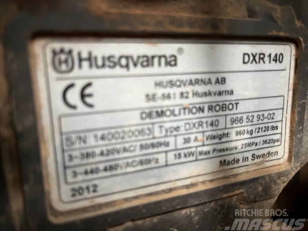 Husqvarna DXR 140 Mini rýpadlá < 7t