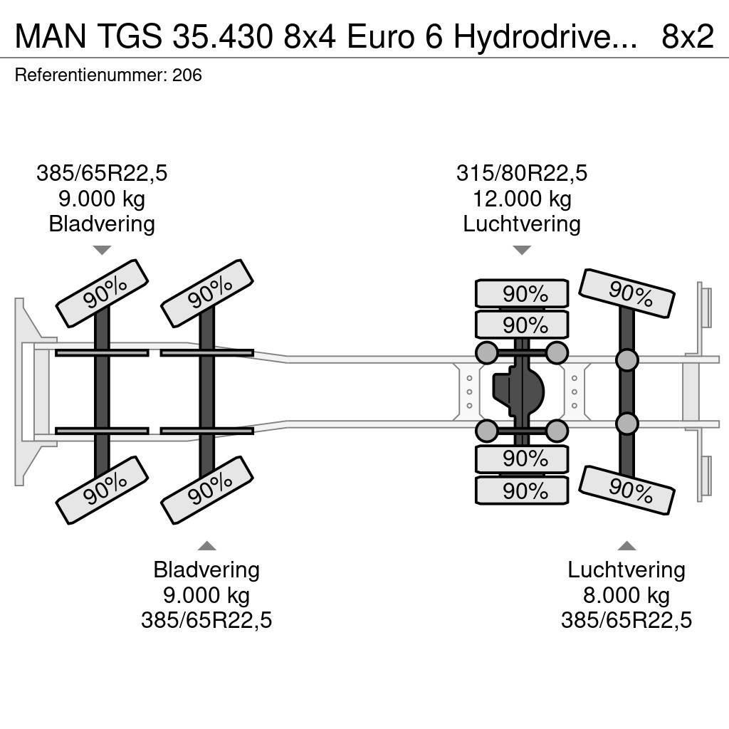 MAN TGS 35.430 8x4 Euro 6 Hydrodrive Tadano HK 40! Univerzálne terénne žeriavy