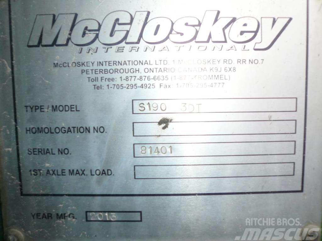 McCloskey S190 3D Mobilné triediče