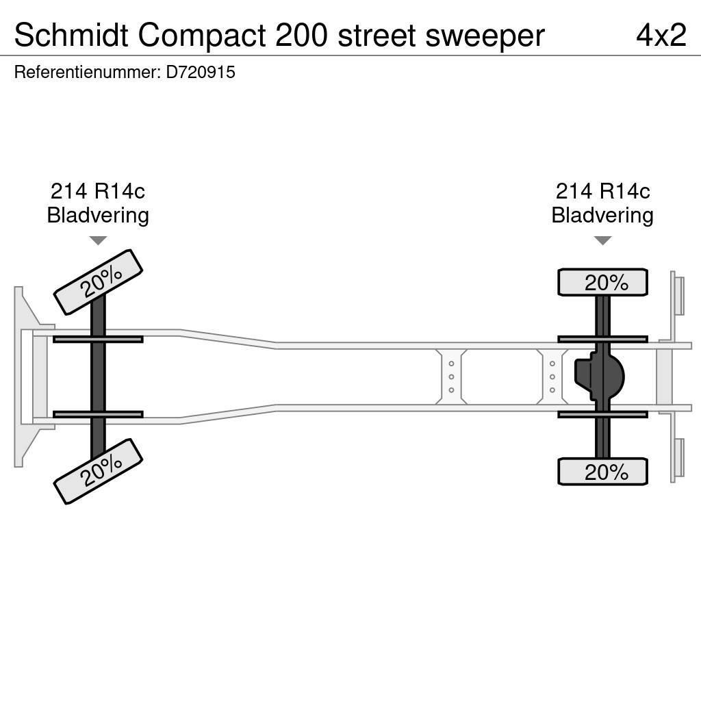 Schmidt Compact 200 street sweeper Kombinované/Čerpacie cisterny