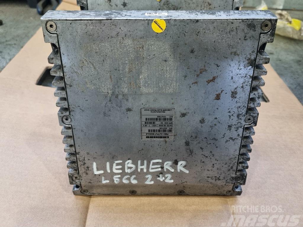 Liebherr L 566 INPUT BODULE COMPLET Elektronika