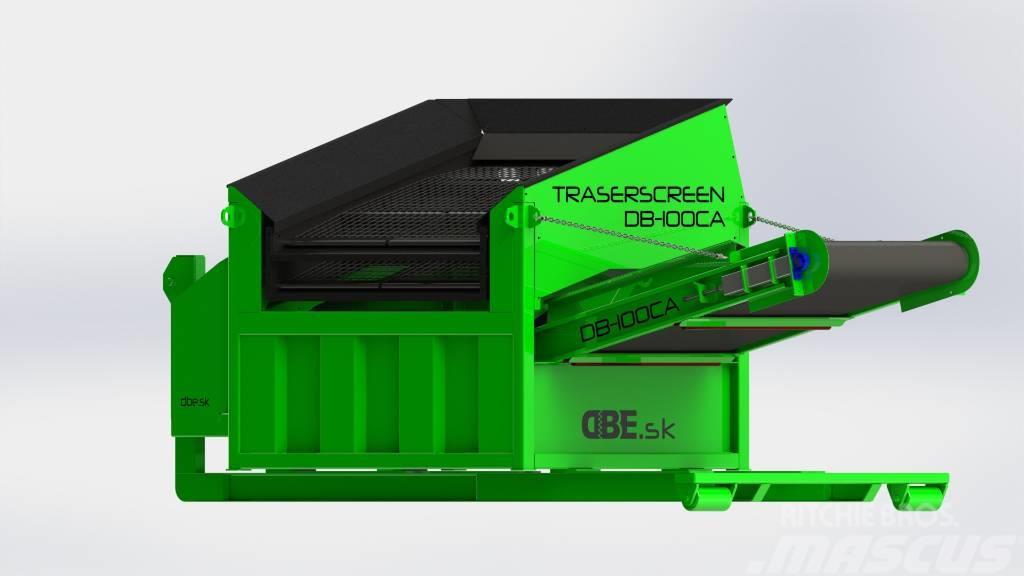 DB Engineering Siebanlage Hakenlift Traserscreen DB-100CA Triedičky