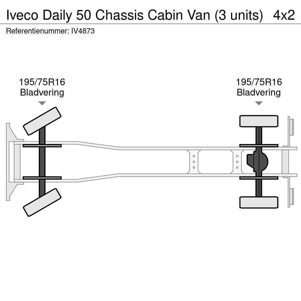 Iveco Daily 50 Chassis Cabin Van (3 units) Nákladné vozidlá bez nadstavby