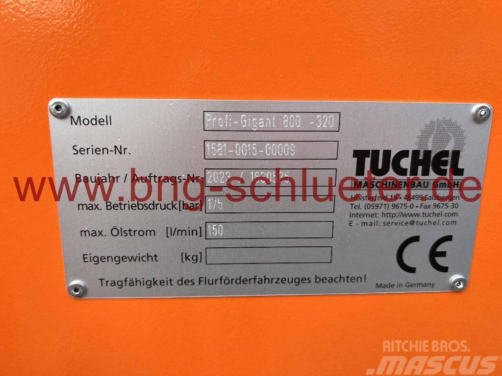 Tuchel Profi Gigant 800 Kehrmaschine -werkneu- Ďalšie komunálne stroje