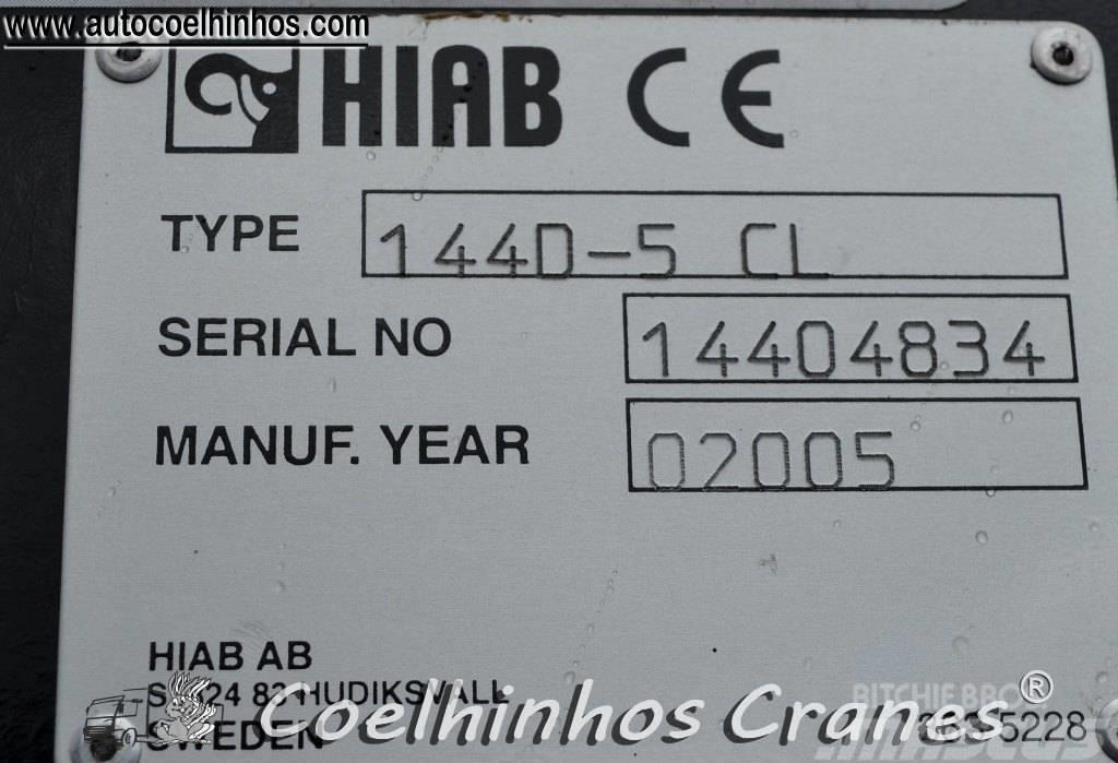 Hiab 144 XS / D5-CL Nakladacie žeriavy