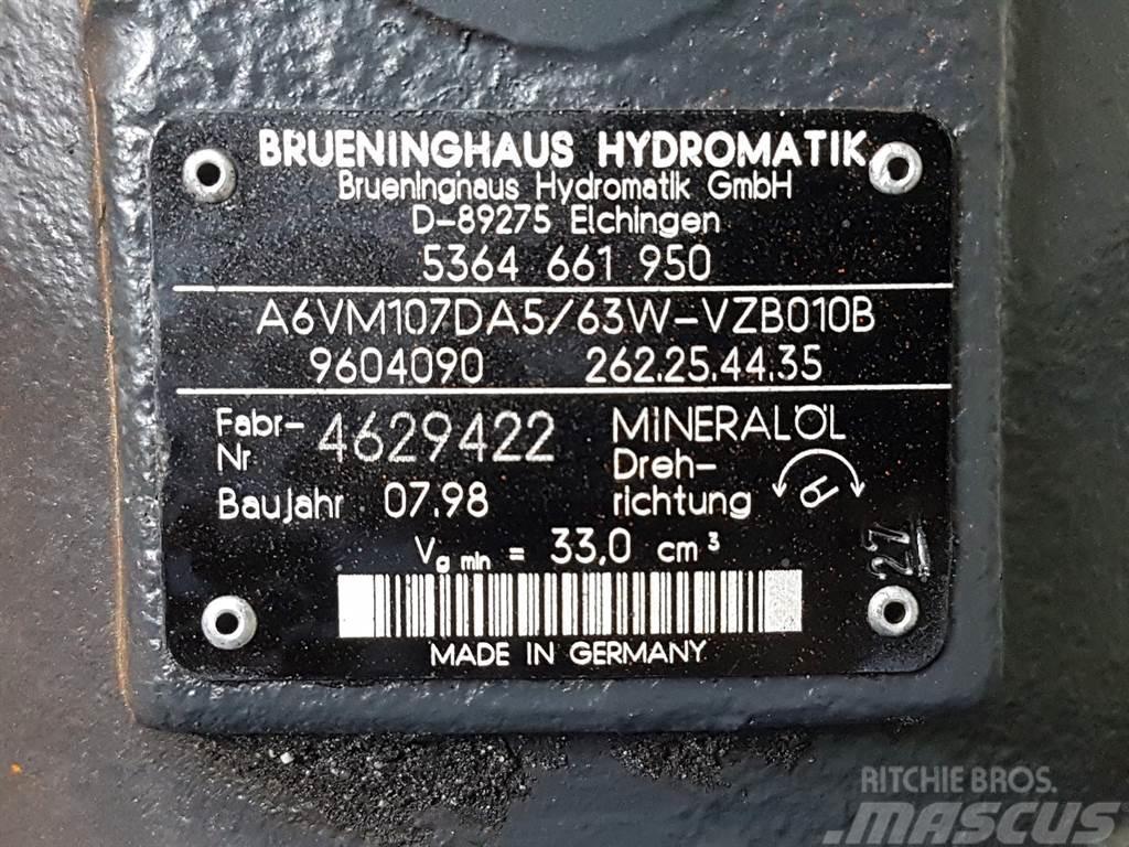 Schaeff SKL853-Brueninghaus A6VM107DA5/63W-Drive motor Hydraulika