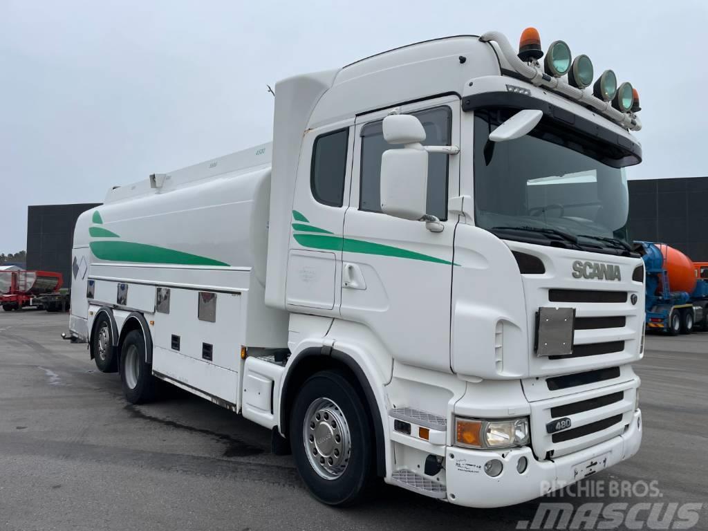 Scania R480 6x2*4 ADR Eurotank 19.000 l. Euro 5 Cisternové nákladné vozidlá